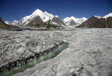 Der Chogo Lungma Gletscher © Hans Thurner