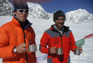 Bei der Puja-Zeremonie im BC