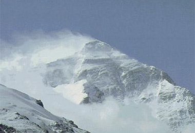 Der Mount Everest, 8848 m