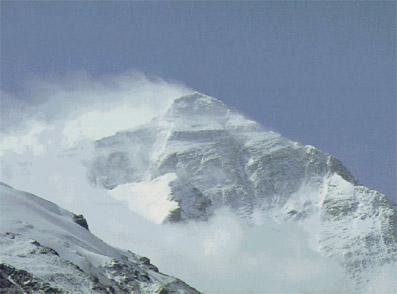Der Mount Everest, 8848 m