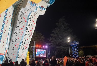 Ein prall gefülltes Rockmaster Stadium