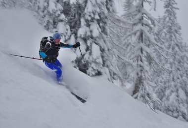Perfecter Powder abseits der Piste 