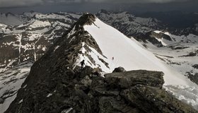 Skitour Oberlercherspitz über Langkar