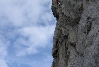Die Gipfelwand hat es nochmals in sich