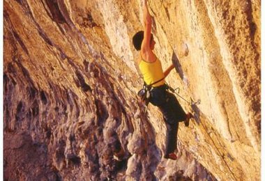 Auch Barbara Raudner ist auch regelmäßig in Osp, hier in "Lahko noc irena" (8b)
