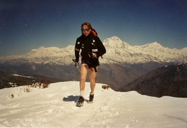 Bis weit über 5000 m auf sich alleine gestellt.