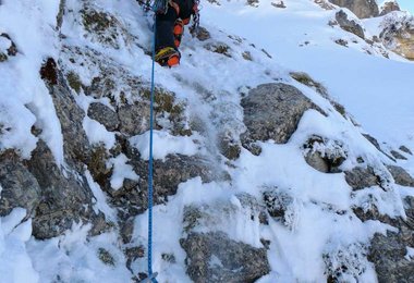 Bewerben für das Nachwuchscamp Winterbergsteigen