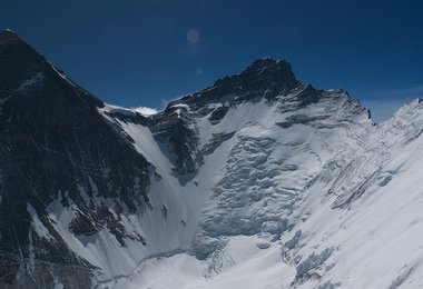 Blick zum Mt.Everest und Lhotse, Bild: G. Kaltenbrunner