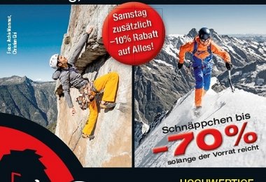 Mammut Kollektionsverkauf 2018
