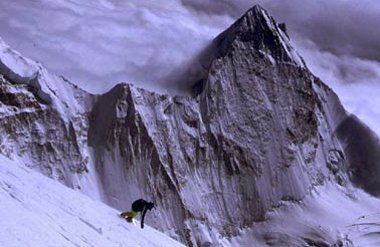 Mit dem Snowboard am Everest 8848m