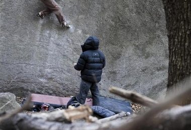 'le vent sombre' eine 8a platte für die leistenpower, foto: reinhard fichtinger