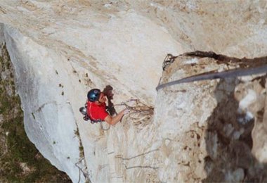 Der Einsatz von PowerCams in der der "Via Gabrielli" (9) bei Bad Aussee; Foto: Mike Stöger