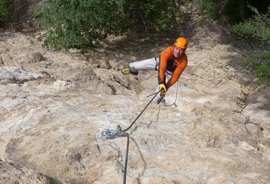 F-Ferrata in der Postalmklamm