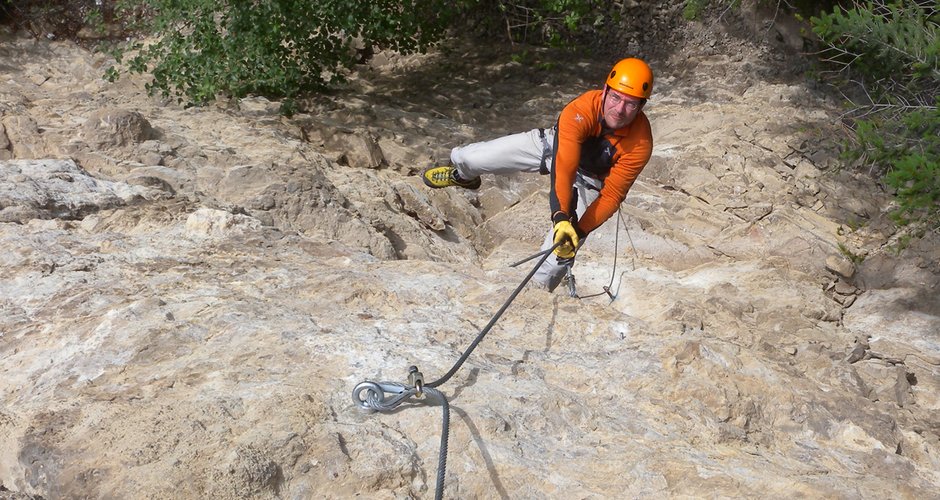 F-Ferrata in der Postalmklamm