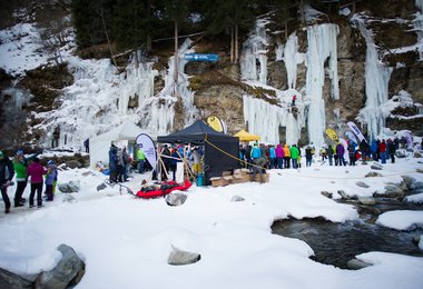 Eiskletterpark in Osttirol