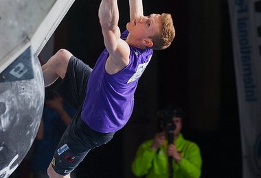 Jakob Schubert bei seinem ersten Weltcupsieg auf Österreichischem Boden