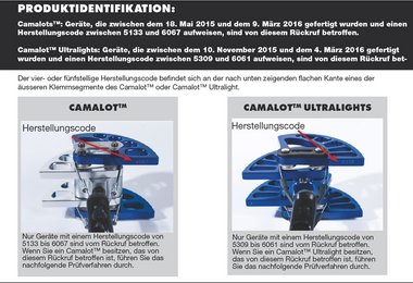 Die Position des Herstellungscodes