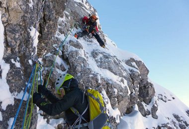 Bewerben für das Nachwuchscamp Winterbergsteigen