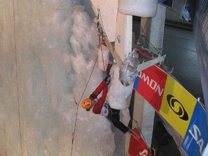 Der Weltmeister Hari Berger auf dem Weg zum Titel