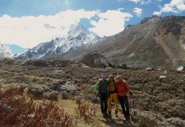Zustieg Little Konka (c) Simon Gietl, Daniel Tavernini, Vittorio Messini