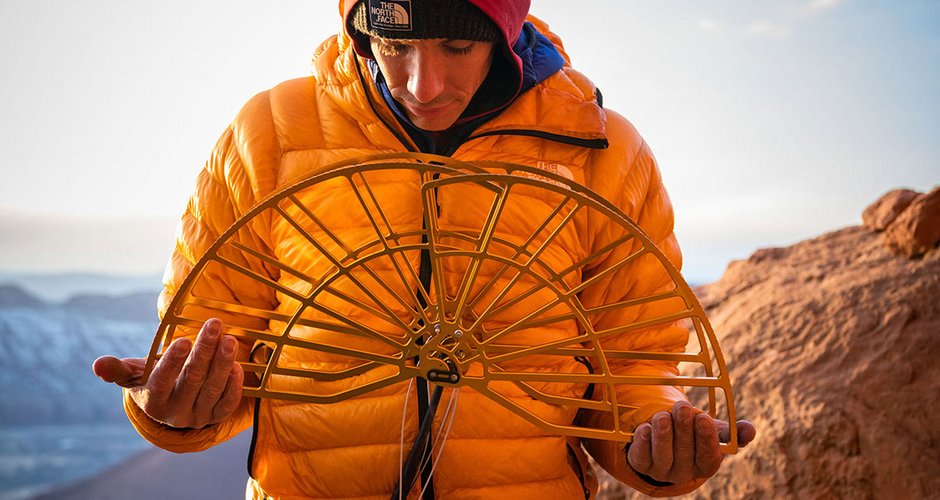 Schon ein gewaltiges Teil, der Camalot Nr. 21