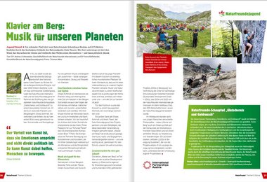 Klavier am Berg: Musik für unseren Planeten