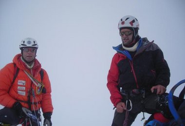 Robert Miller und Christian Stangl auf dem Gipfel des Mt. Tyree