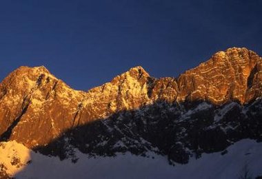 Wie aus dem Bilderbuch - Dachstein Südseite. Foto: H. Raffalt