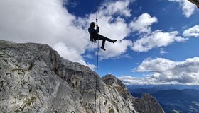 Sigis Spuren Raucheck - Abseilen