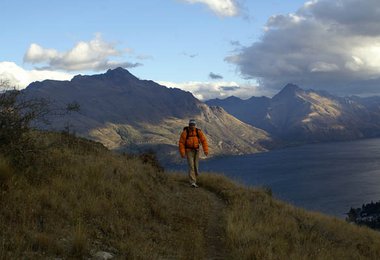 Gerhard Schaar - above Lake Wakatipu - New Zealand