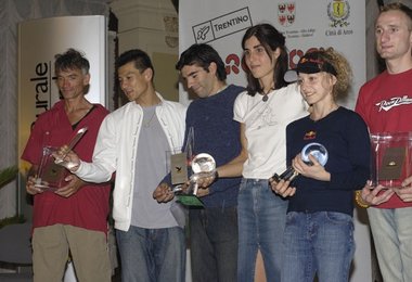 Maurizio Zanolla, Yuji Hirayama, Daniel Andrada, Josune Bereziartu, Angela Eiter und Tomasz Mrazek (v.l.n.r)