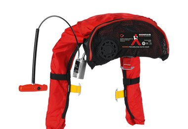 Das Modul des Mammut Protection Airbags
