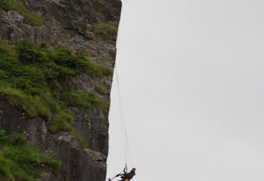 Die Filmposition am Dumbarton Rock. Photo copyright Hot Aches Productions