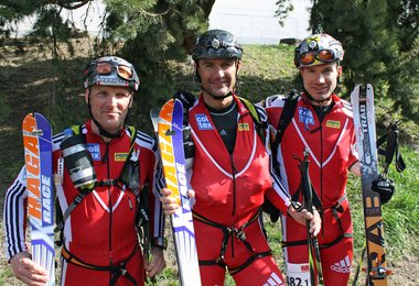 Das Herrenteam im Ziel Bild: Alexander Lugger