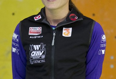 Anna Stöhr bei der Siegerehrung