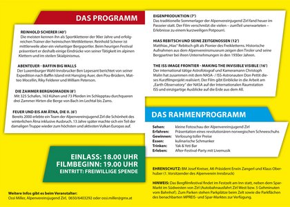 14. Zirler Bergfilmfestival