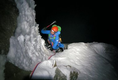 1st mixed pitch, toprope Caro (C) Christina Huber