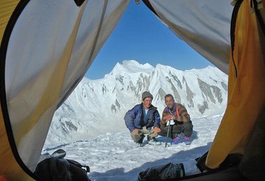 Lager 3 auf 6200 m, Foto: Edi Koblmüller