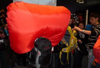 Airbagrucksack mit Removable Airbag System