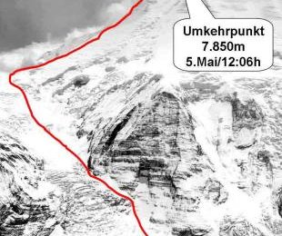 Skyrun am Dhaulagiri Mai 2005