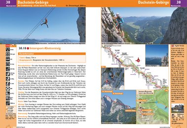 Mustertour aus der 7ten Auflage des orangen "Klettersteigführer Österreich"