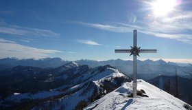 Auf dem Gipfel des Almkogels