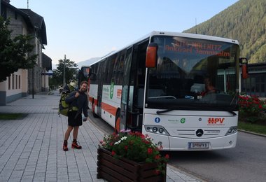 Wanderbus Mallnitz zur Ankogelbahn und zur Jamnigalm
