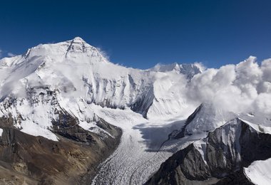 The north face of Mount Everest. Everest: The Other Side will tell the story of the most challenging ski mountaineering feat in history. (c)  National Geographic/Savannah Cummins