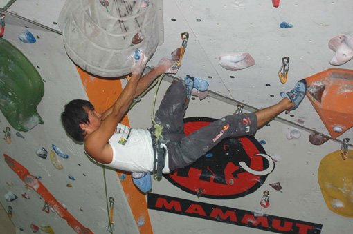 David Lama im Finale