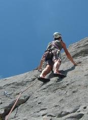 Beim alpinen Sportklettern zählt jedes Gramm - das Tendon Master 7,8 mit nur 38g/m