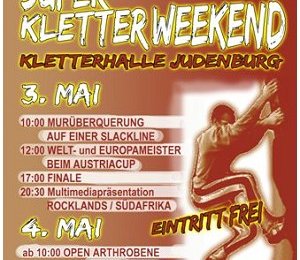 Slacklinetreffen und Superkletterweekend in Judenburg