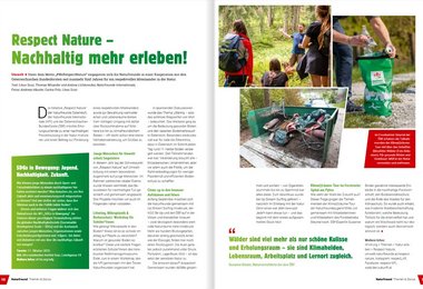 Respect Nature – Nachhaltig mehr erleben!