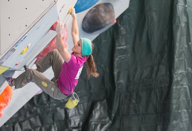 Anna Stöhr klettert bei den Damen auf Rang 2 (c) ÖWK-Holzknecht