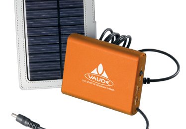 Vaude Solar – Mobile Solaranlage für den Rucksack.